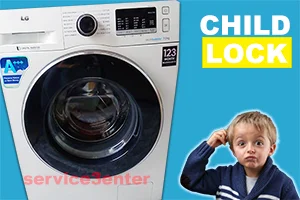 lg washing machine child lock small
