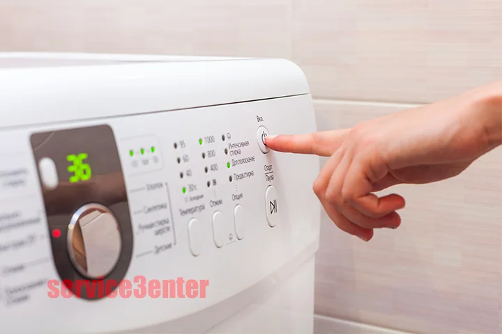 دلیل روشن نشدن لباسشویی ال جی